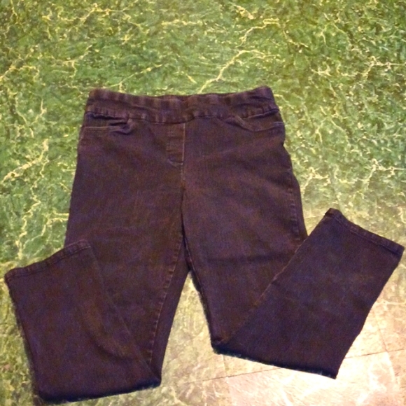 Alfred dunner pull on jeans women's size 12 - Picture 1 of 4
